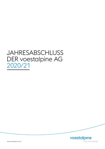 Thumbnail Voestalpine Financial Statement 2020