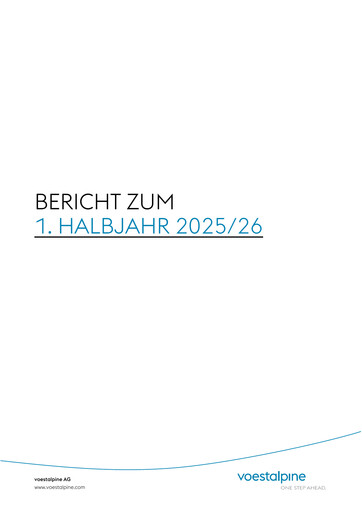 Thumbnail Voestalpine Half-year Report 2025-h1