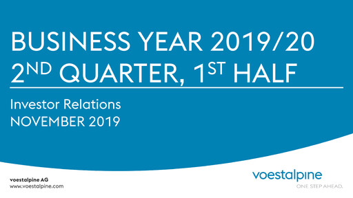 Thumbnail Voestalpine Half-year Report 2019-h1