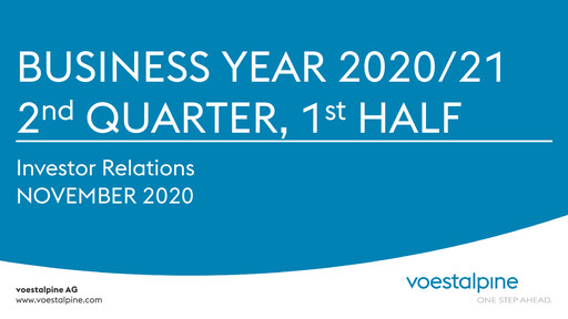 Thumbnail Voestalpine Half-year Report 2020-h1