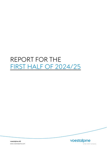 Thumbnail Voestalpine Half-year Report 2024-h1