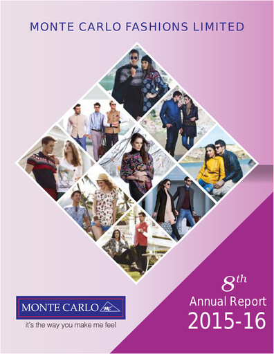 Thumbnail Monte Carlo Fashions Annual Report 2015-2016