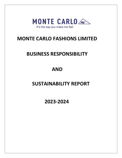 Thumbnail Monte Carlo Fashions ESG Report 2023-2024