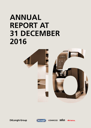 Thumbnail De' Longhi Annual Report 2016