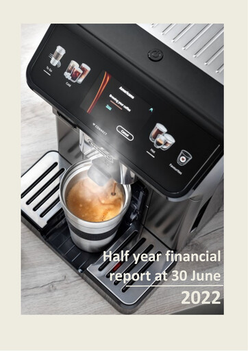Thumbnail De' Longhi Half-year Report 2022-h1