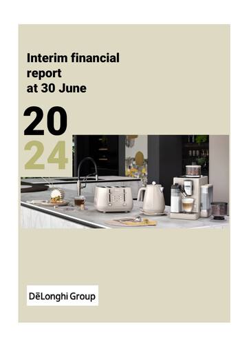 Thumbnail De' Longhi Half-year Report 2024-h1