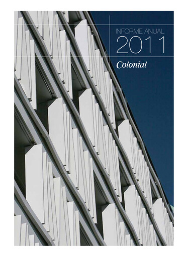 Thumbnail Inmobiliaria Colonial
 Annual Report 2011