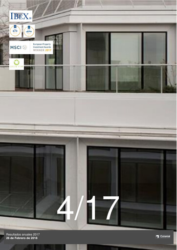 Miniature Inmobiliaria Colonial
 Rapport financier 2017