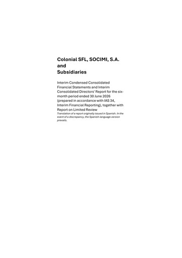 Thumbnail Inmobiliaria Colonial
 Financial Statement 2026-h1