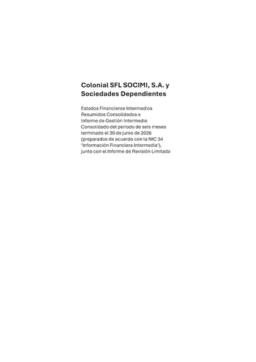Thumbnail Inmobiliaria Colonial
 Financial Statement 2026-h1