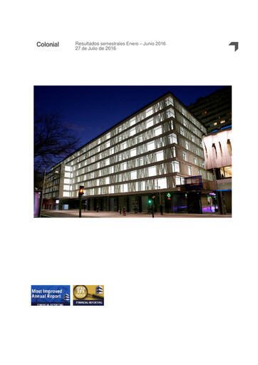 Thumbnail Inmobiliaria Colonial
 Half-year Report 2016-h1