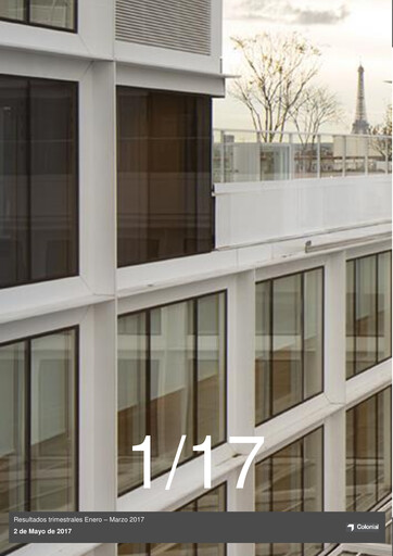 Thumbnail Inmobiliaria Colonial
 Quarterly Report 2017-q1