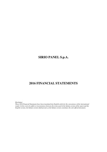 Miniature Leonardo Bilan financier 2016