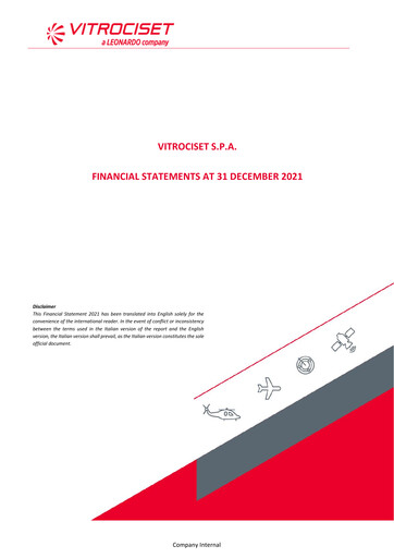 Miniature Leonardo Bilan financier 2021