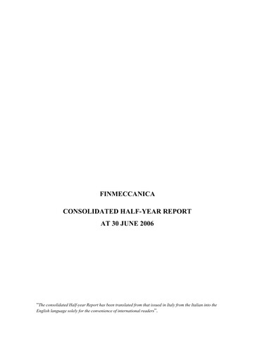 Vorschaubild Leonardo Halbjahresbericht 2006-h1