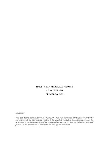 Vorschaubild Leonardo Halbjahresbericht 2011-h1