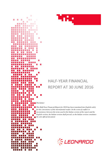 Vorschaubild Leonardo Halbjahresbericht 2016-h1