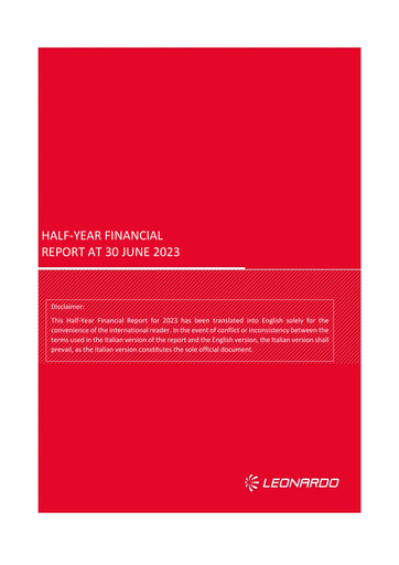 Vorschaubild Leonardo Halbjahresbericht 2023-h1