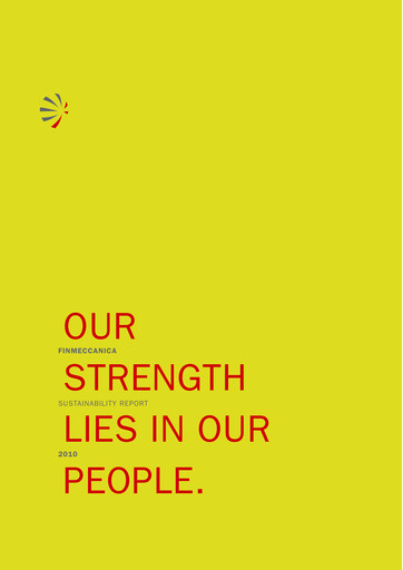 Thumbnail Leonardo Sustainability Report 2010