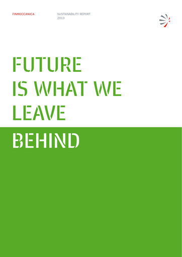 Thumbnail Leonardo Sustainability Report 2013