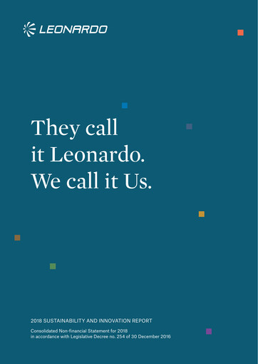 Thumbnail Leonardo Sustainability Report 2018