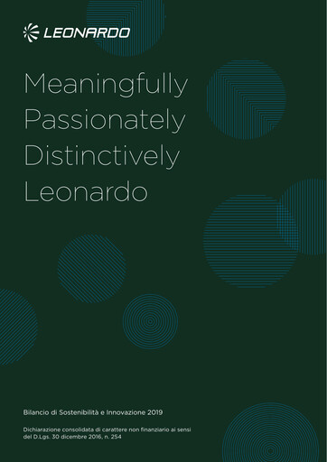 Thumbnail Leonardo Sustainability Report 2019