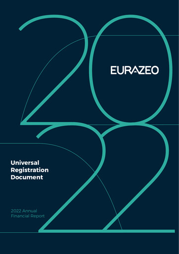 Thumbnail Eurazeo Annual Report 2022
