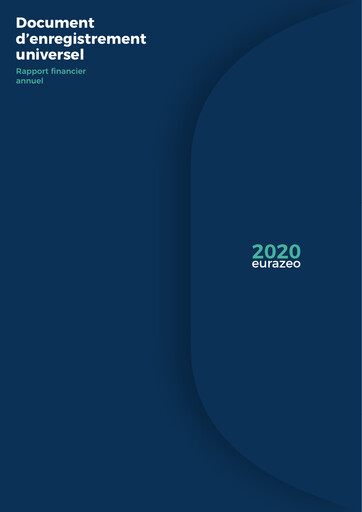 Thumbnail Eurazeo Financial Report 2020