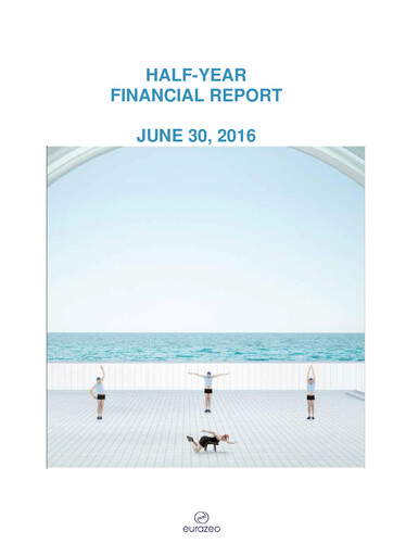 Thumbnail Eurazeo Half-year Report 2016-h1