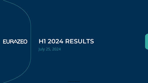 Thumbnail Eurazeo Half-year Report 2024-h1