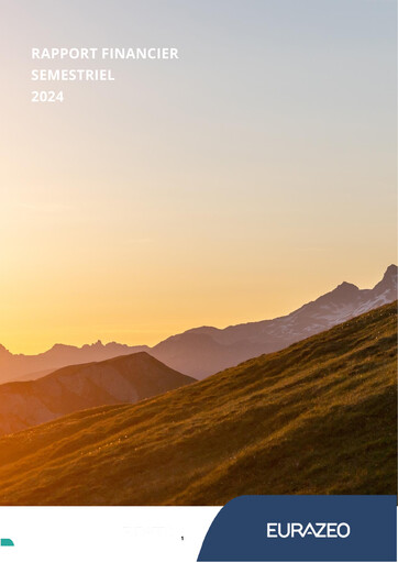 Thumbnail Eurazeo Half-year Report 2024-h1