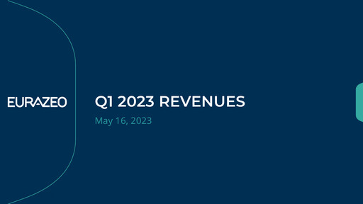 Thumbnail Eurazeo Quarterly Report 2023-q1