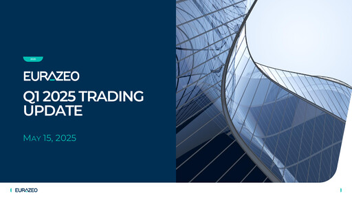 Thumbnail Eurazeo Quarterly Report 2025-q1