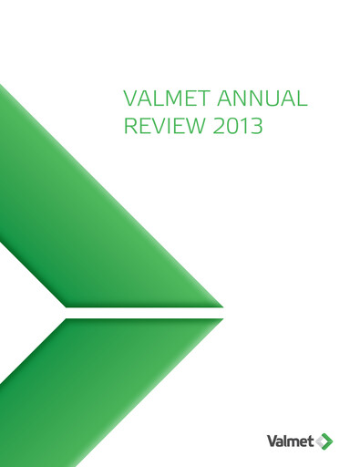 Thumbnail Valmet
 Annual Report 2013