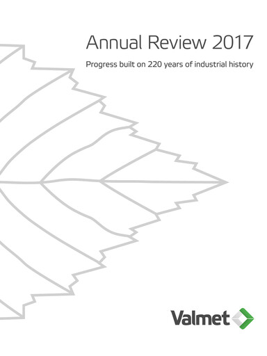 Thumbnail Valmet
 Annual Report 2017