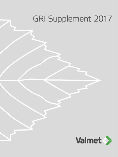 Vorschaubild Valmet
 ESG-Bericht 2017