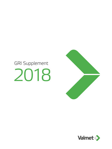 Vorschaubild Valmet
 ESG-Bericht 2018