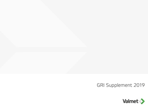 Vorschaubild Valmet
 ESG-Bericht 2019
