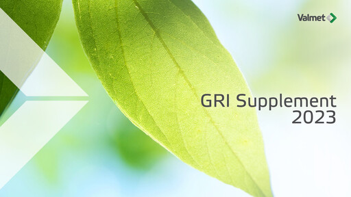 Vorschaubild Valmet
 ESG-Bericht 2023