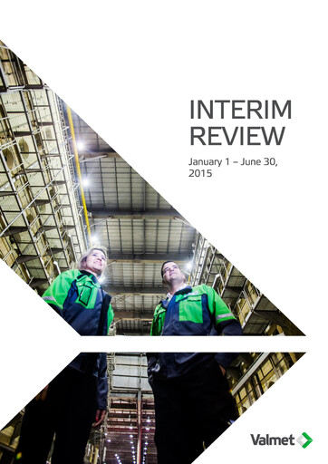 Vorschaubild Valmet
 Halbjahresbericht 2015-h1