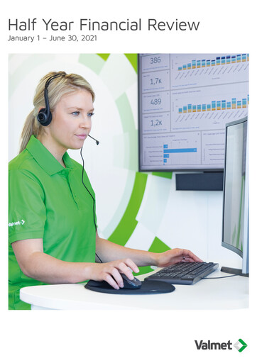 Vorschaubild Valmet
 Halbjahresbericht 2021-h1