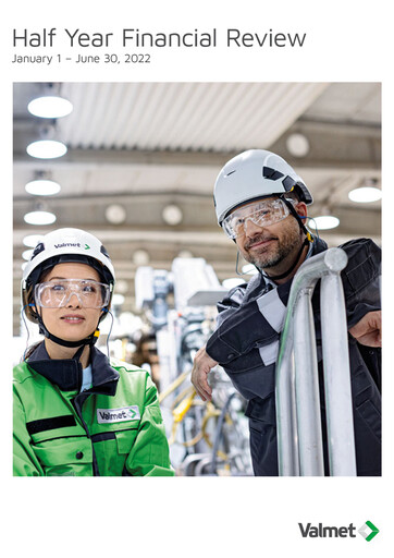 Vorschaubild Valmet
 Halbjahresbericht 2022-h1
