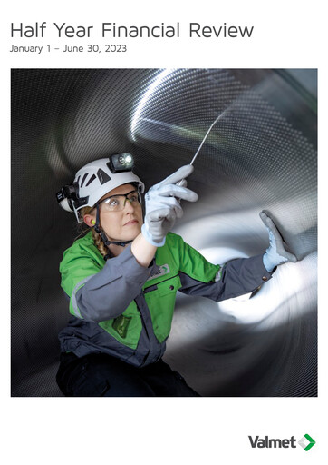 Vorschaubild Valmet
 Halbjahresbericht 2023-h1