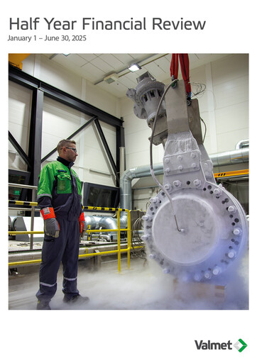 Vorschaubild Valmet
 Halbjahresbericht 2025-h1