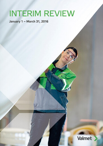 Vorschaubild Valmet
 Quartalsbericht 2016-q1