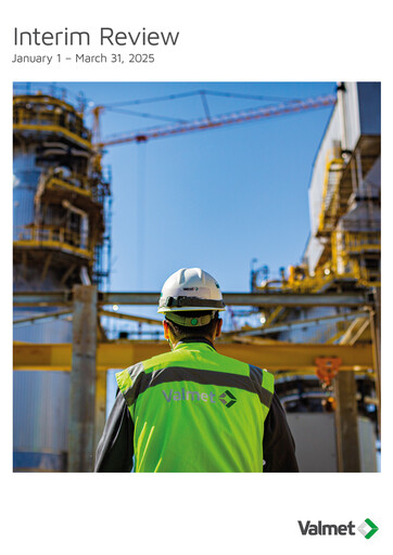 Vorschaubild Valmet
 Quartalsbericht 2025-q1