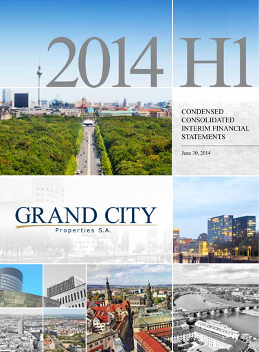 Thumbnail Grand City Properties Half-year Report 2014-h1