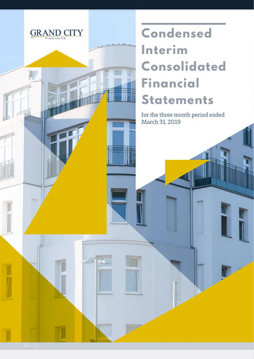Thumbnail Grand City Properties Quarterly Report 2019-q1
