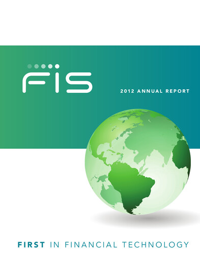 Thumbnail Fidelity National Information Services Annual Report 2012