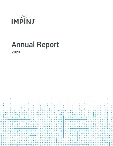 Thumbnail Impinj Annual Report 2023